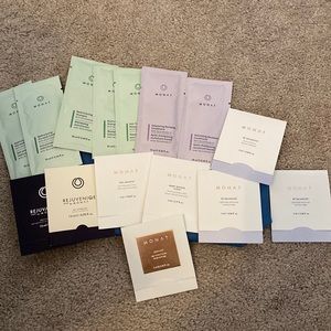 MONAT samples with bag